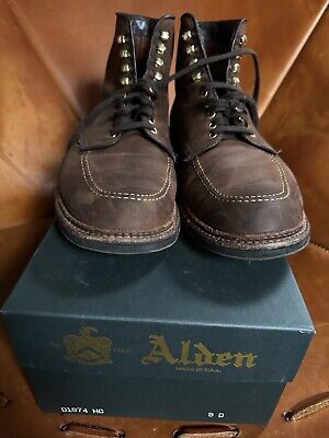 Alden D1974HC Tobacco Chamois Indy Boot