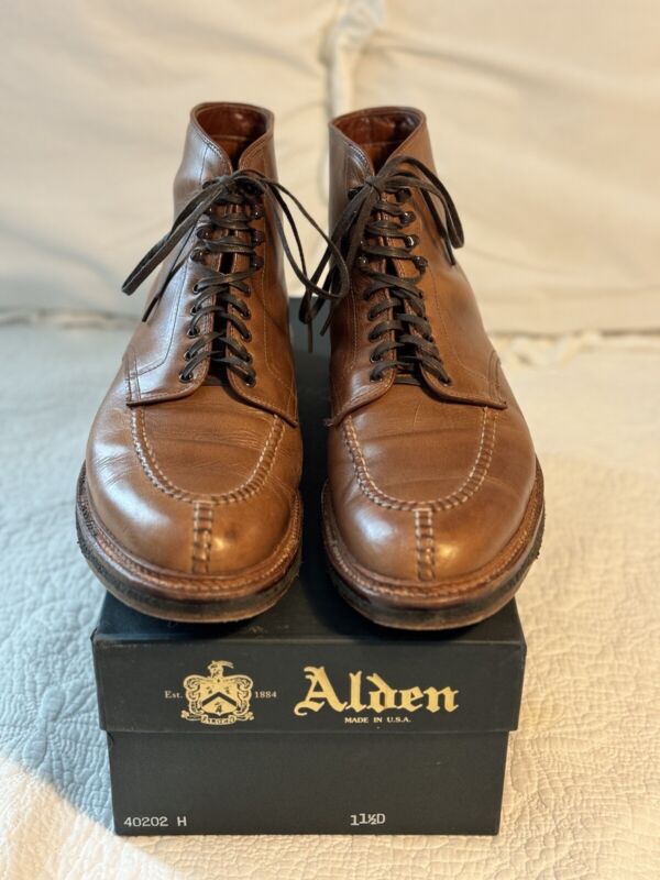Alden 40202H Natural Chromexcel NST Tanker Boot | Alden Model Project