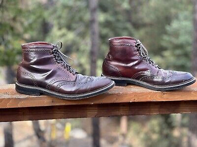 Alden 4461H Color 8 Shell Cordovan Wing Tip Boot