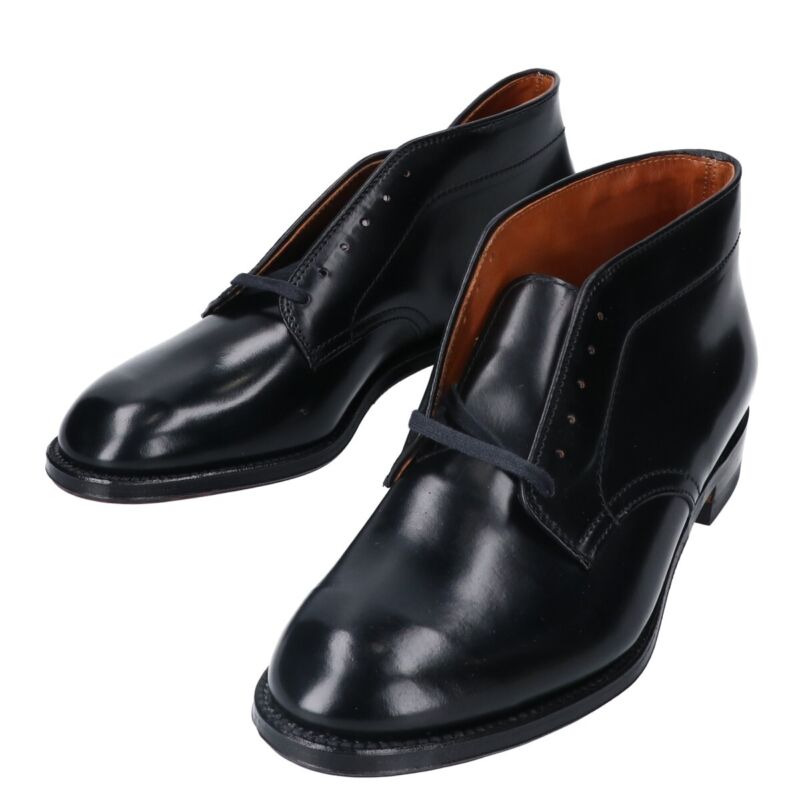 Alden N6802 Black Shell Cordovan 6 Eyelet Chukka | Alden Model Project
