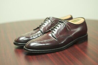 Alden 43400 Color 8 Shell Cordovan Norwegian Front Blucher