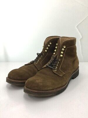 Alden 46054H Snuff Suede Plain Toe Boot