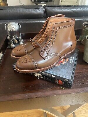 Alden D0831 Ravello Shell Cordovan Medallion Cap Toe Boot