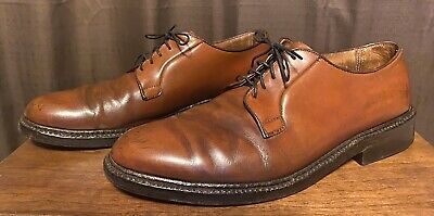 Alden 950 Tan Calfskin Plain Toe Blucher