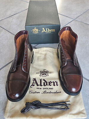 Alden G2801C Color 8 Shell Cordovan Cap Toe Boot