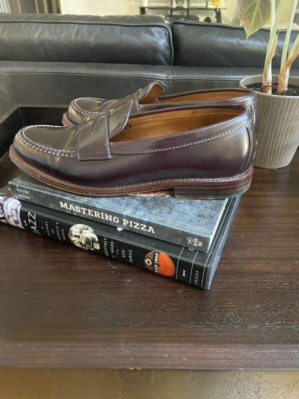 Alden D6207 Color 8 Shell Cordovan LHS / Penny Loafer