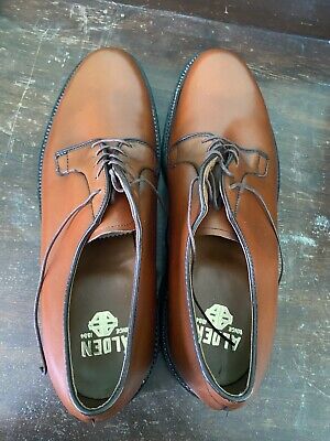 Alden 950 Tan Calfskin Plain Toe Blucher