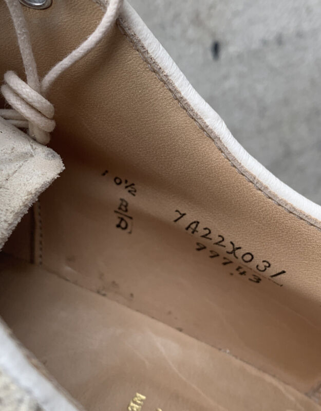 alden 新品　us7 45067 Alden 86043 Natural Chromexcel Cap Toe Boot | Alden Model Project