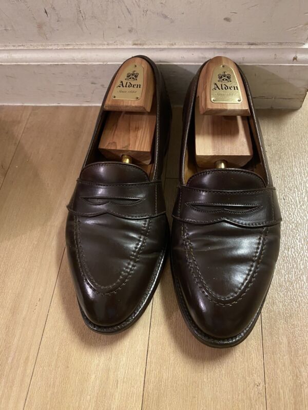 靴 Alden 0684 Cordovan Loafers 7D 靴 Alden 0684 Cordovan Loafers 7D The Alden Full Strap Slip