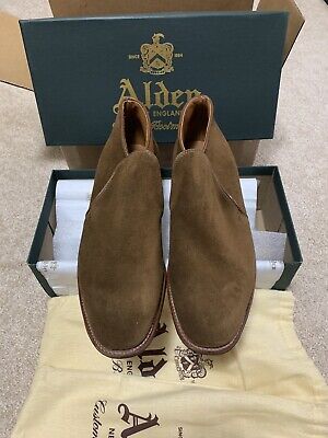 Alden D8716 Snuff Suede Chukka Slip-On Boot