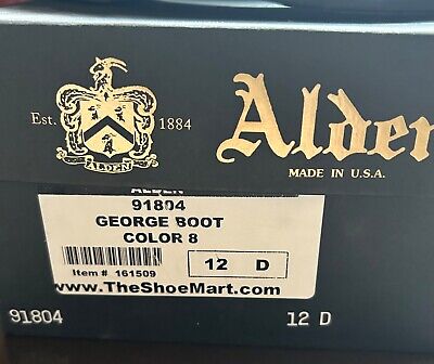 Alden 91804 Color 8 Shell Cordovan George Boot