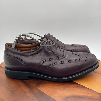 Alden 810 Burgundy Pebble Grain Wing Tip Bal