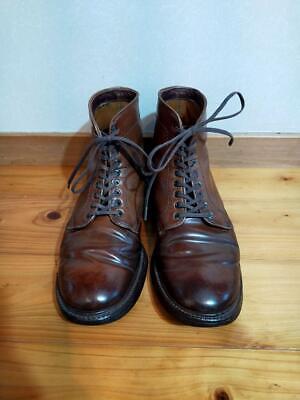 Alden 45066 Ravello Shell Cordovan Plain Toe Boot