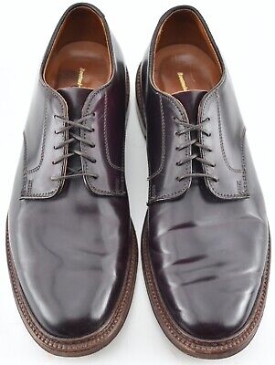 Alden M6405 Color 8 Shell Cordovan Plain Toe Blucher