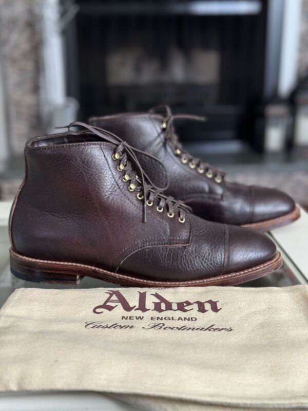 Alden D1838H Arabica Lux Cap Toe Boot | Alden Model Project