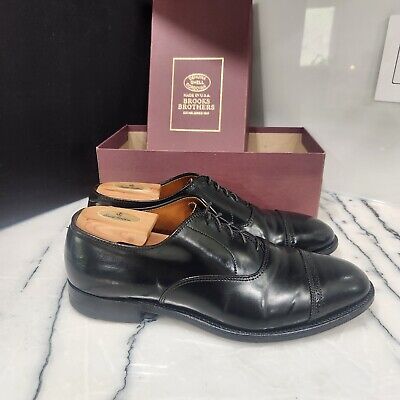 Alden 15149 Black Shell Cordovan Perforated Straight Tip Bal