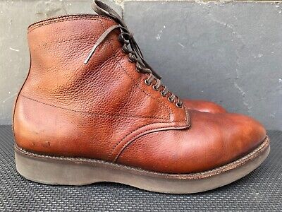 Alden D5803H Brown Scotch Grain Plain Toe Boot