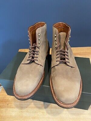 Alden 45144HC Clay Nubuck Grain Plain Toe Boot