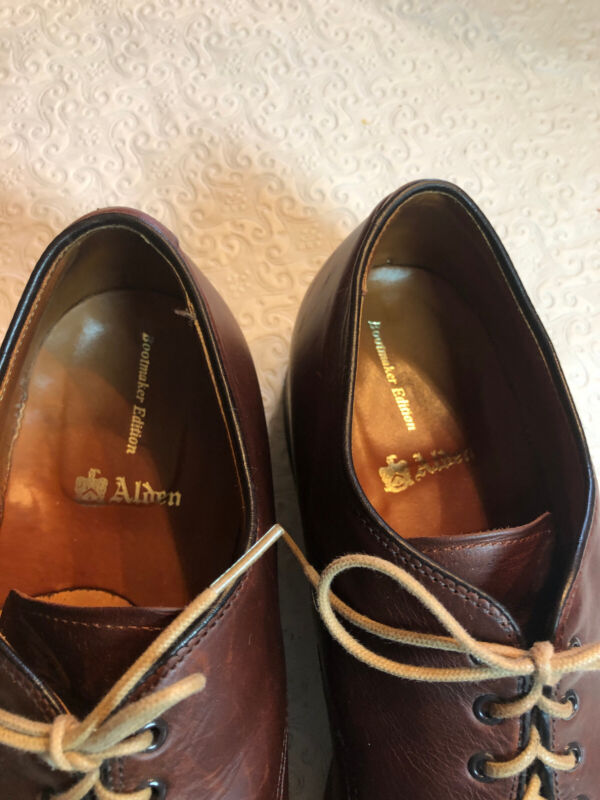 Alden 4002 Brown Chromexcel Mocc Toe Blucher | Alden Model