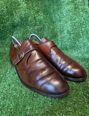 Alden 954U Color 8 Shell Cordovan Monk Strap