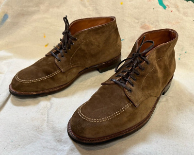 Alden D7926C Snuff Suede 6 Eyelet Chukka