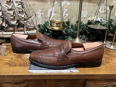 Alden 572 Brown Calfskin LHS / Penny Loafer