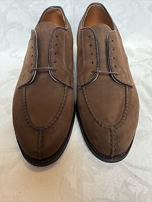 Alden 963 Mocha Kid Suede Norwegian Front Blucher | Alden