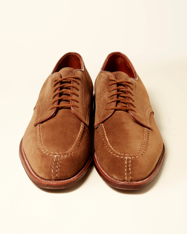 靴 ALDEN D7616 NST US9D Alden D7616 Snuff Suede Norwegian Front Blucher | Alden