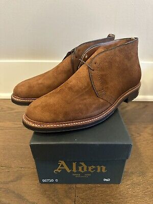 Alden D2710C Tobacco Reverse Chamois Chukka