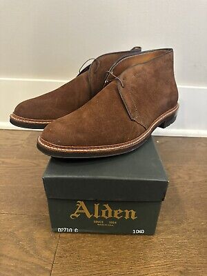 Alden D2710C Tobacco Reverse Chamois Chukka