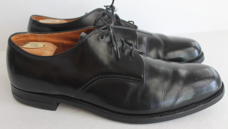 Alden 601 Black Calfskin Plain Toe Dover | Alden Model Project
