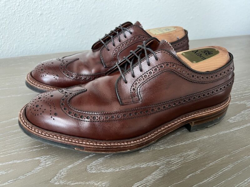 Alden D8511C Madison Brown Calfskin Long Wing Blucher | Alden