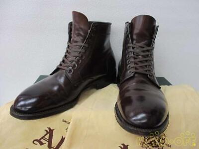 Alden 45610 Color 8 Shell Cordovan Plain Toe Boot