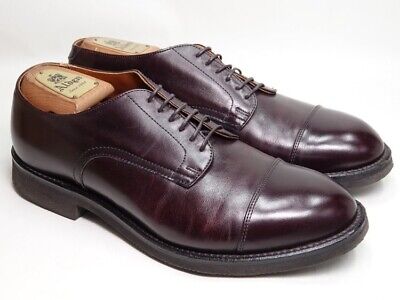 Alden 5583 Burgundy Calfskin Straight Tip Blucher