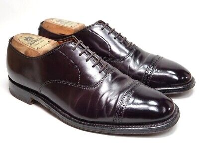 Alden D9301X Color 8 Shell Cordovan Perforated Straight Tip Bal