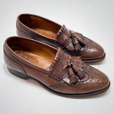 Alden 612 Brown Calfskin Tassel Loafer