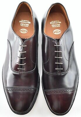 Alden 15150 Color 8 Shell Cordovan Perforated Straight Tip Bal
