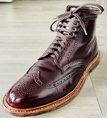 Alden 4461HC Color 8 Shell Cordovan Wing Tip Boot | Alden Model