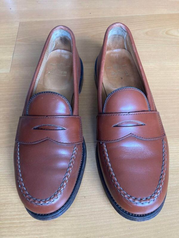 Alden 6714 Tan Calfskin LHS / Penny Loafer | Alden Model Project