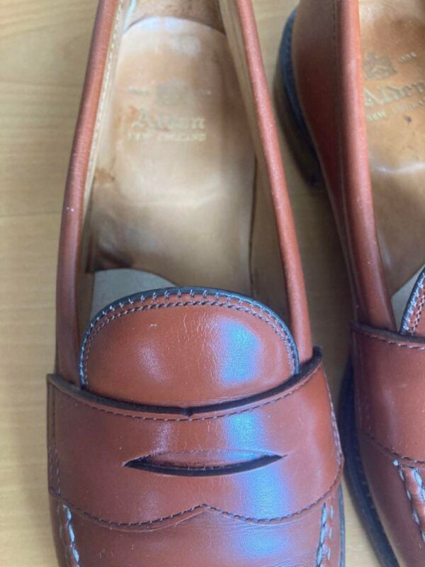 Alden 6714 Tan Calfskin LHS / Penny Loafer | Alden Model Project