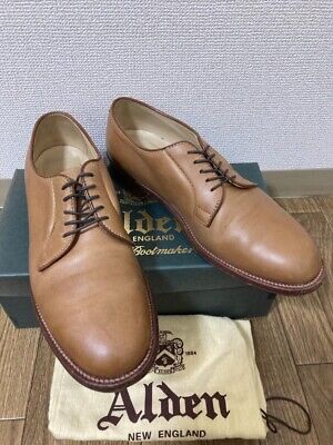 Alden 95010 Natural Chromexcel Plain Toe Blucher