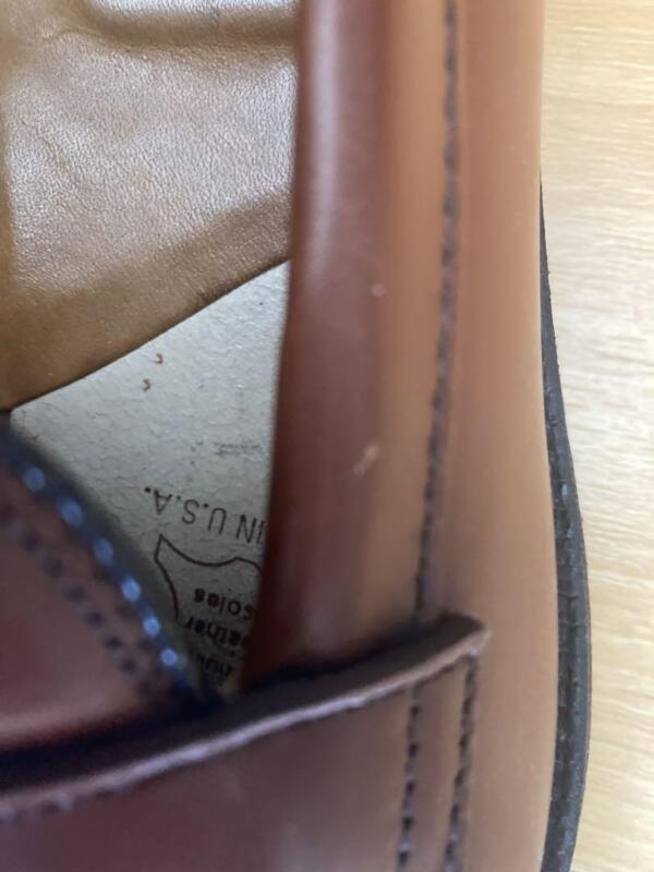 Alden 6714 Tan Calfskin LHS / Penny Loafer | Alden Model Project