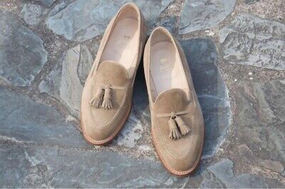 Alden N1107 Tan Suede Tassel Loafer