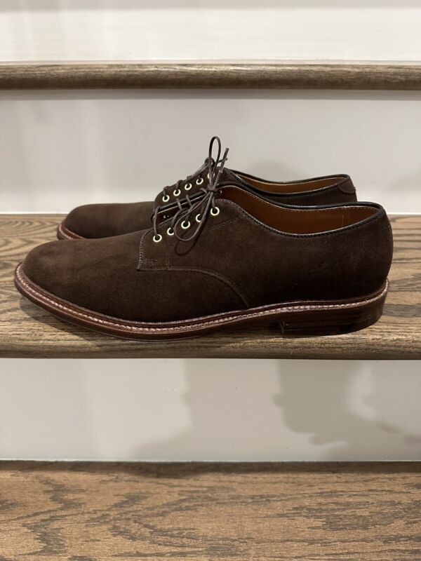 靴 Alden #1472 CALF SUEDE HUMMUS US7D Alden #1472 CALF SUEDE HUMMUS US7D