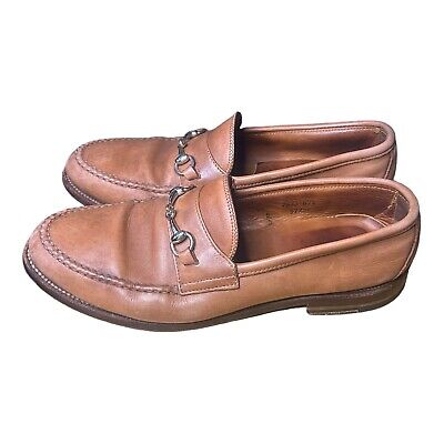 Alden 5725F Cognac Calfskin Horse Bit Loafer
