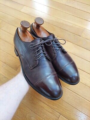 Alden 9572F Dark Brown Calfskin Straight Tip Blucher