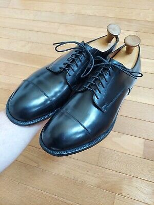 Alden 558 Black Calfskin Straight Tip Blucher