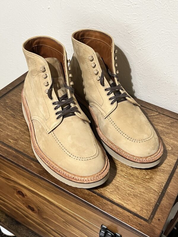 Alden D1960H Tan Nubuck Indy Boot | Alden Model Project
