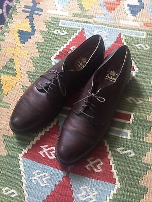 Alden 9572F Dark Brown Calfskin Straight Tip Blucher