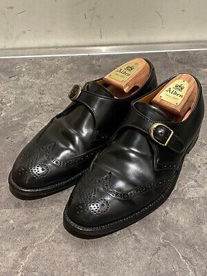 Alden 1672 Black Shell Cordovan Monk Strap